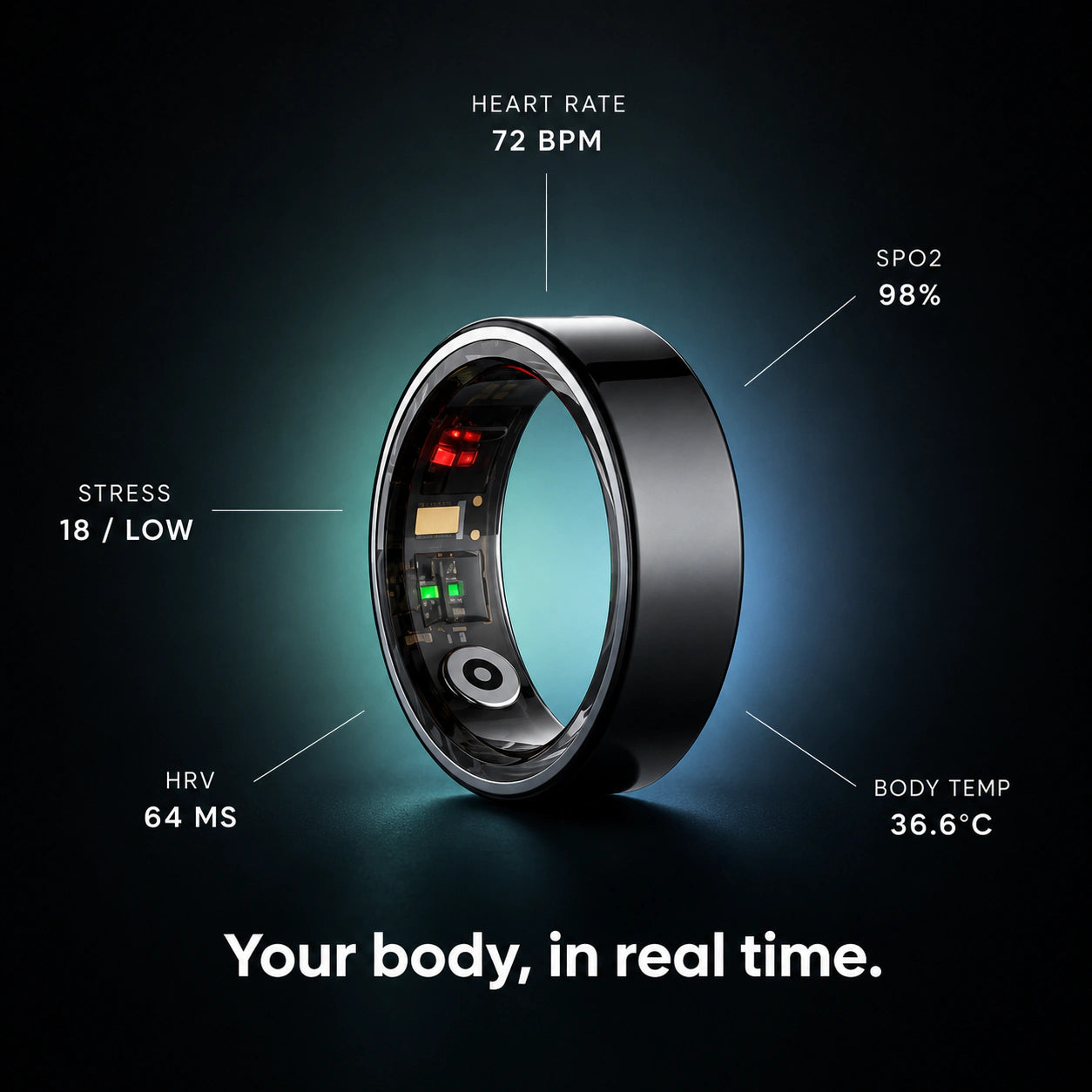 Voxor Pro 3 - Smart Health, Sleep & Fitness Tracker