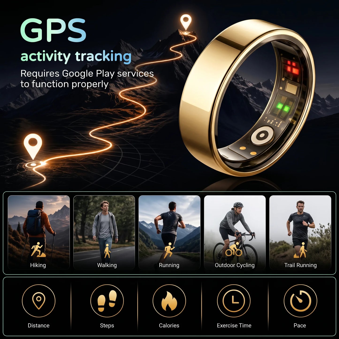 Voxor Pro 3 - Smart Health, Sleep & Fitness Tracker
